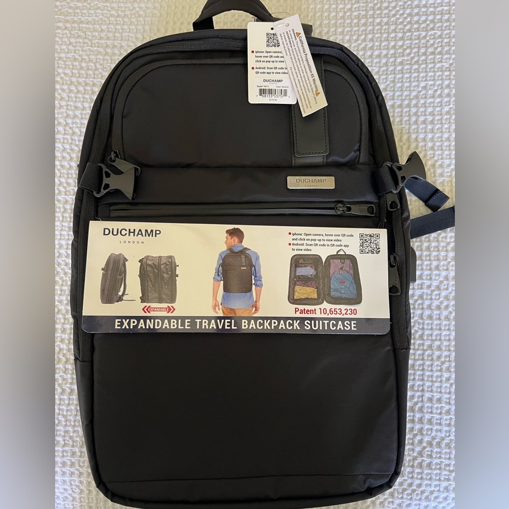 NWT Duchamp Travel Backpack